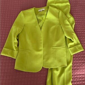 Kasper Kiwi Blazer and Pant Set
